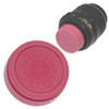 Fotodiox Designer Rear Lens Cap for Nikon F, Pink