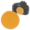 Fotodiox Designer Body Cap for Nikon F, Yellow