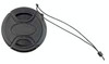 52Mm Pinch Snap Lens Cap W/ Leash