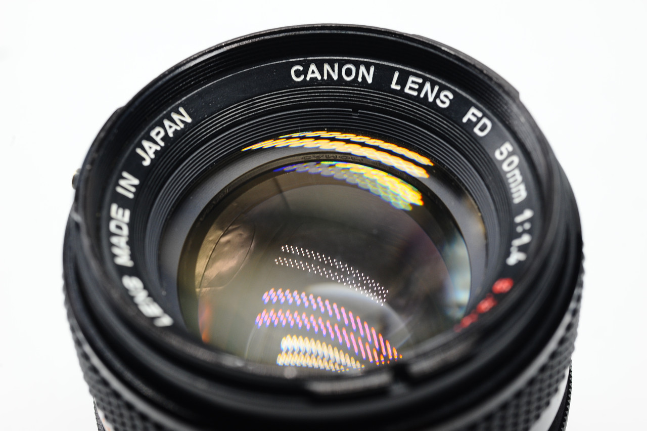 Pre-Owned - Canon 50mm FD F/1 4 SSC Manual focus lens