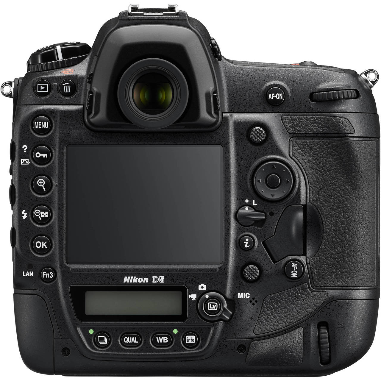 Nikon D5 DSLR FX Camera (Body Only, Dual CF Slots)