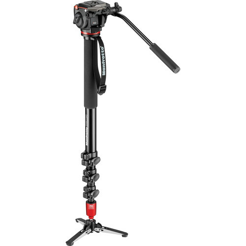 Manfrotto MVM450A Aluminum Monopod with MHXPRO-2W Head and