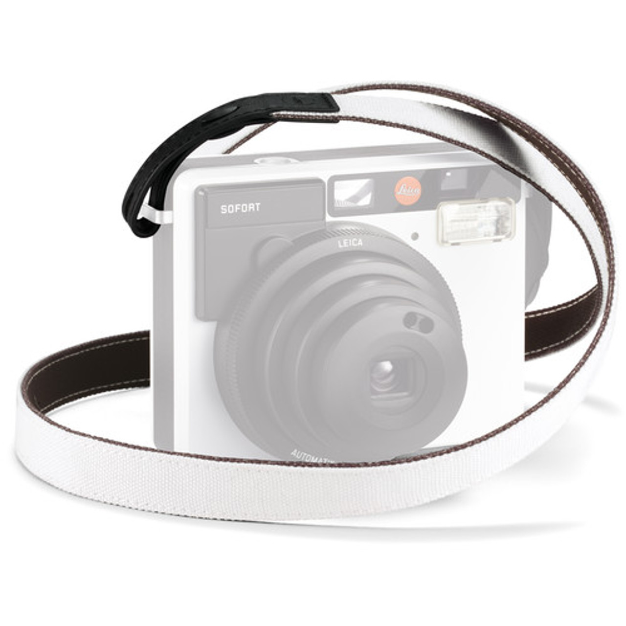 Leica Strap for Sofort Instant Film Camera (White/Black) at Acephoto.net