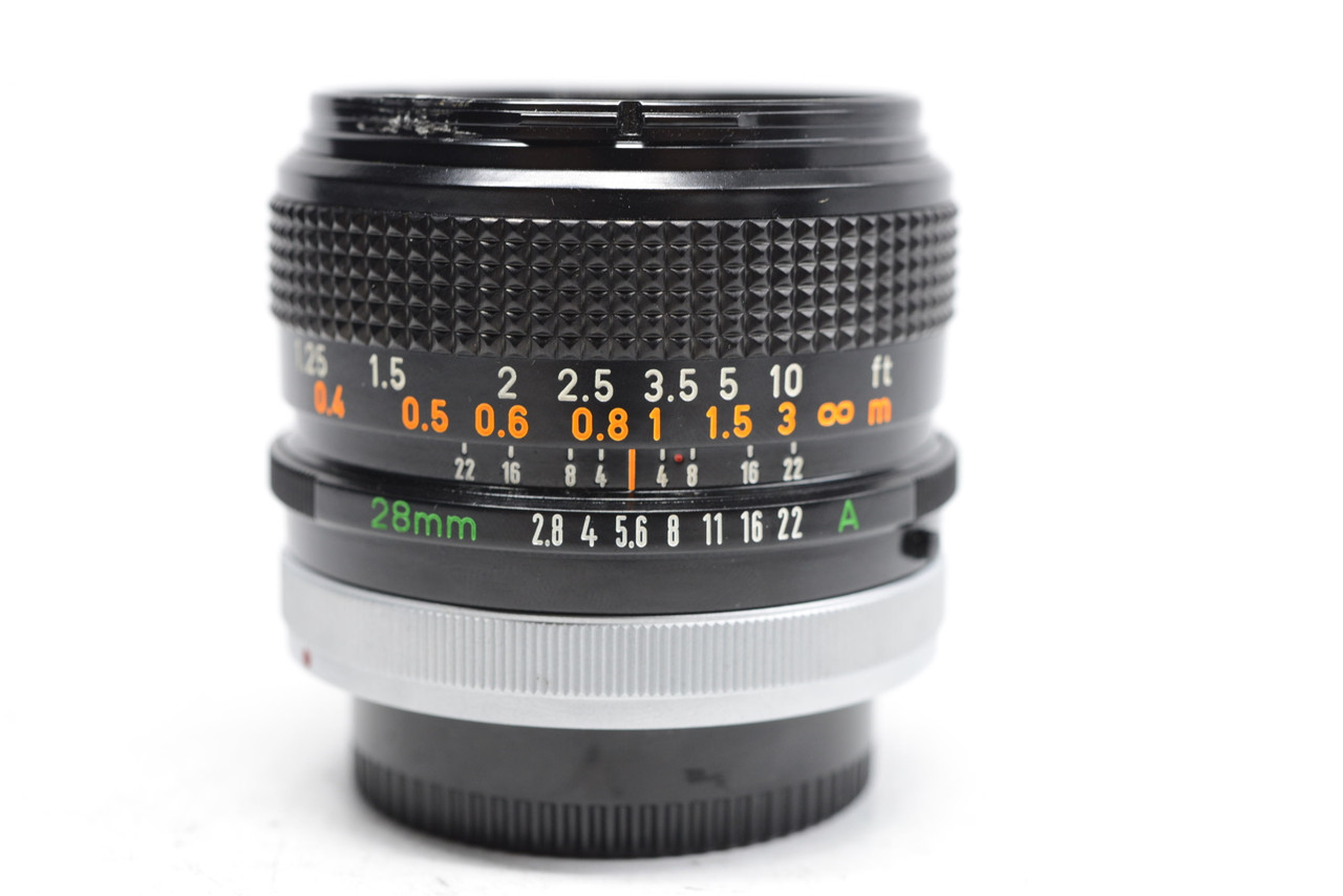 Pre-Owned Canon 28mm FD Manual focus