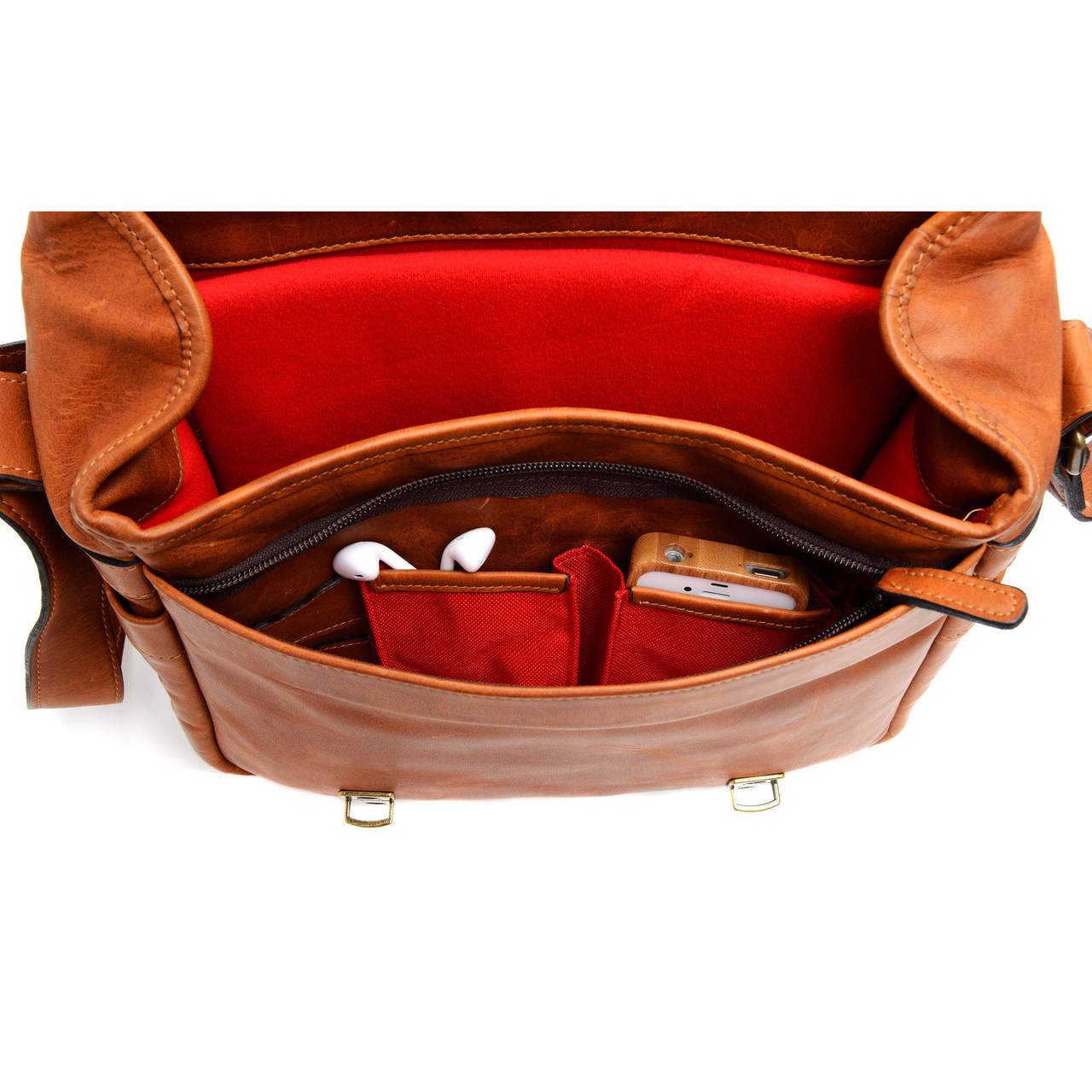 ONA Berlin II Camera Messenger Bag (Bourbon) at Ace Photo