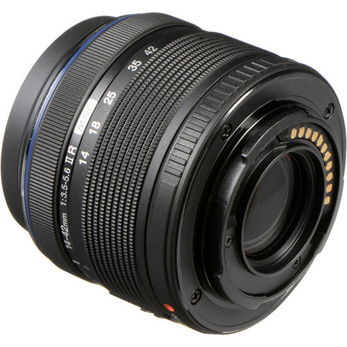 Olympus 14-42mm f/3.5-5.6 IIR M.Zuiko Digital ED Lens (Black