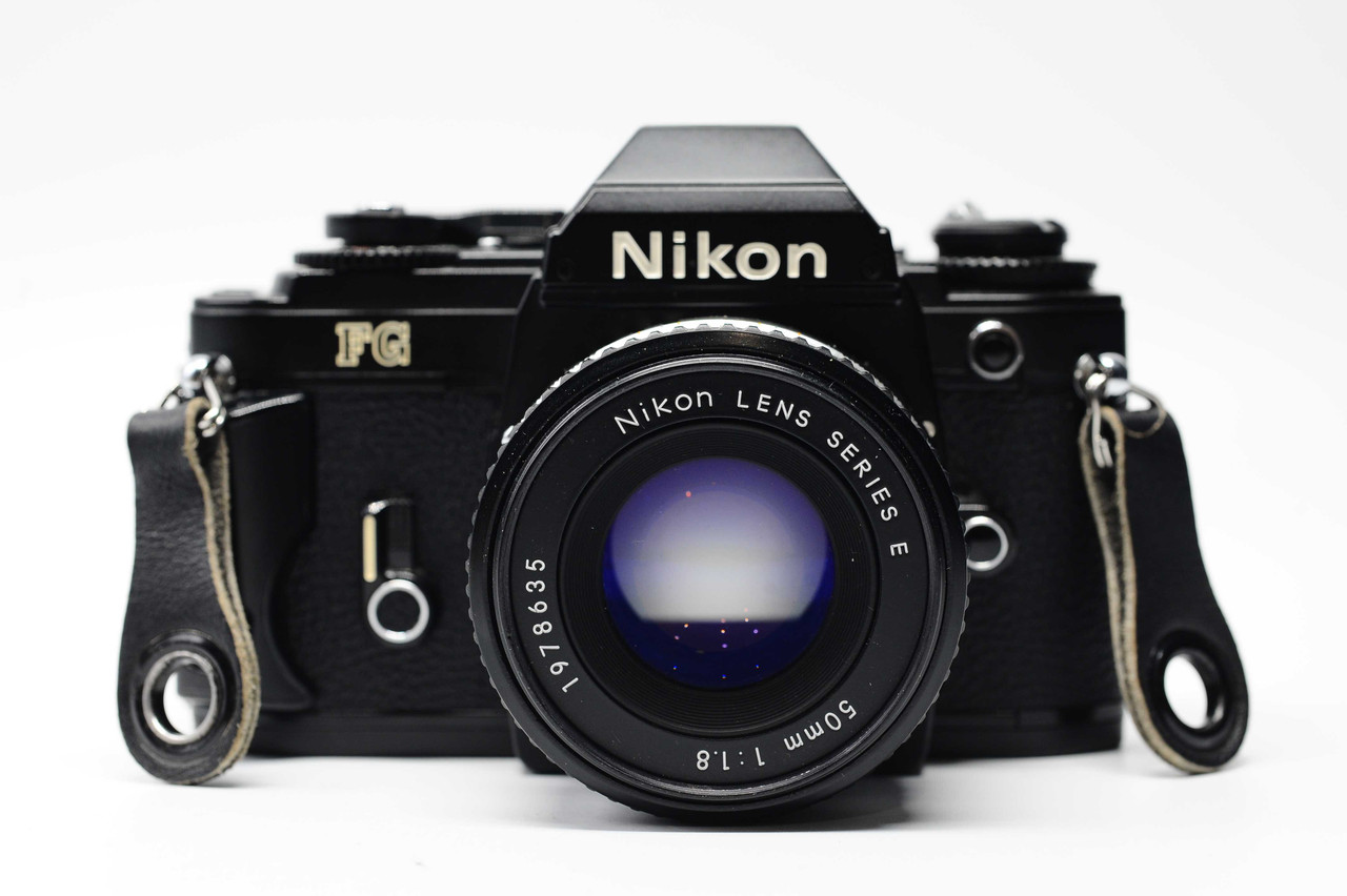 Pre-Owned - Nikon FG Black Body W/ 50Mm F/1.8 Series E