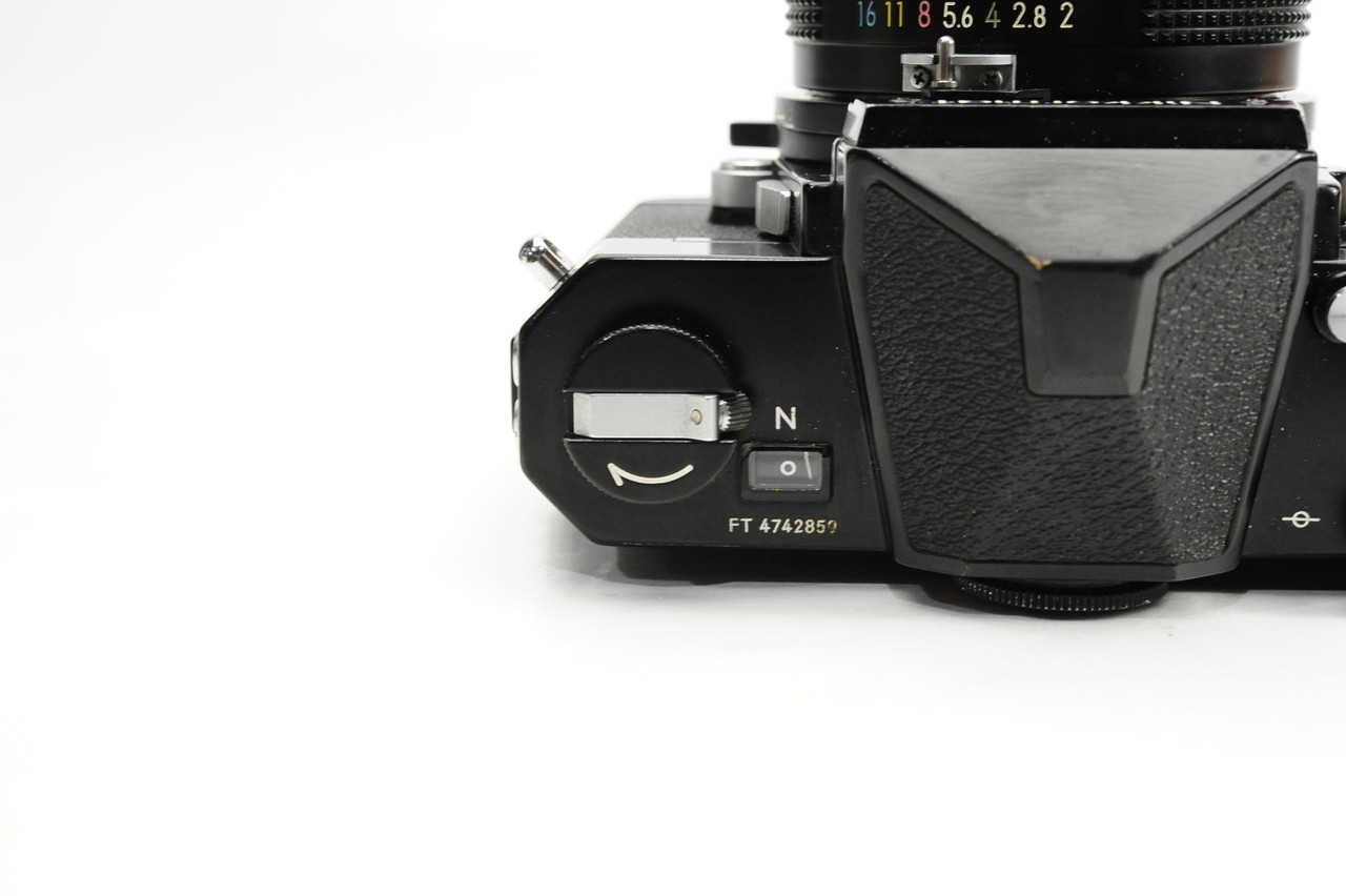 Pre-Owned - Nikkormat FTN Black w/ 50mm f/2 Nikkor-H lens