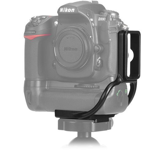 BL-D300G Compact L-Bracket With MB-D10 at Ace Photo