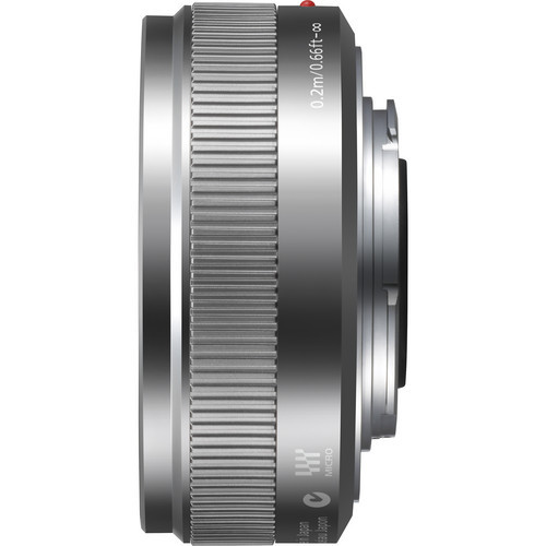 Panasonic - Lumix 20mm G Vario f/1.7 II ASPH. M43 (Silver)
