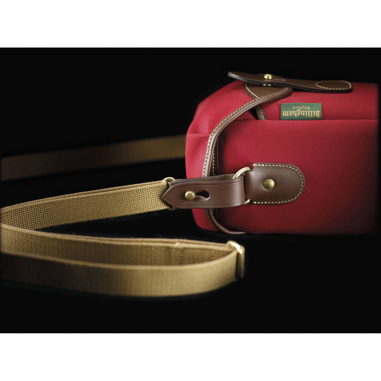 Billingham S2 Camera Bag - Burgundy Canvas / Chocolate Leather – Billingham  USA