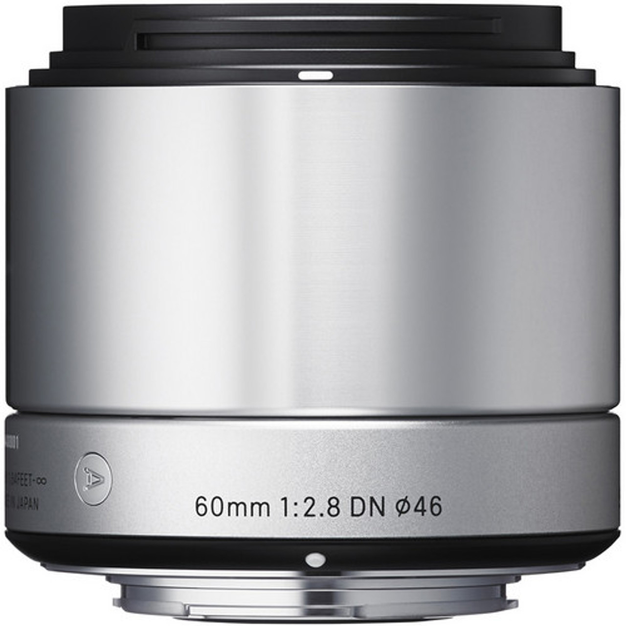 Sigma 60mm F/2.8 DN Lens For Micro Four Thirds (Silver)