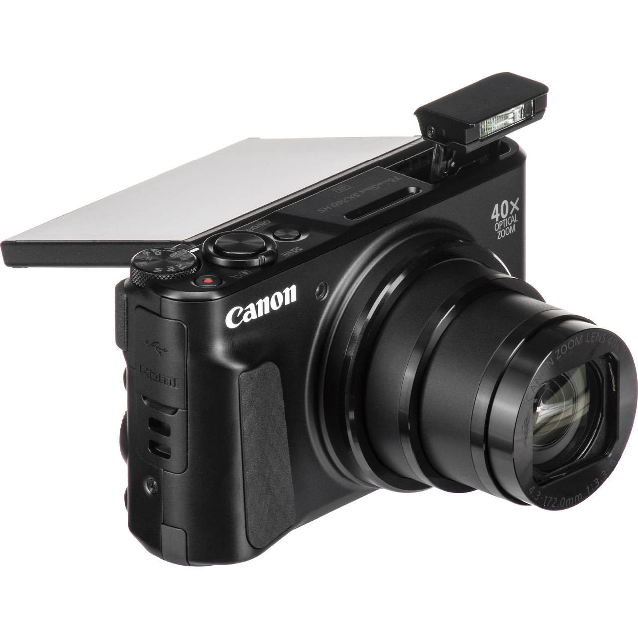 Canon PowerShot SX740 HS Digital Camera (Black) at Ace Photo