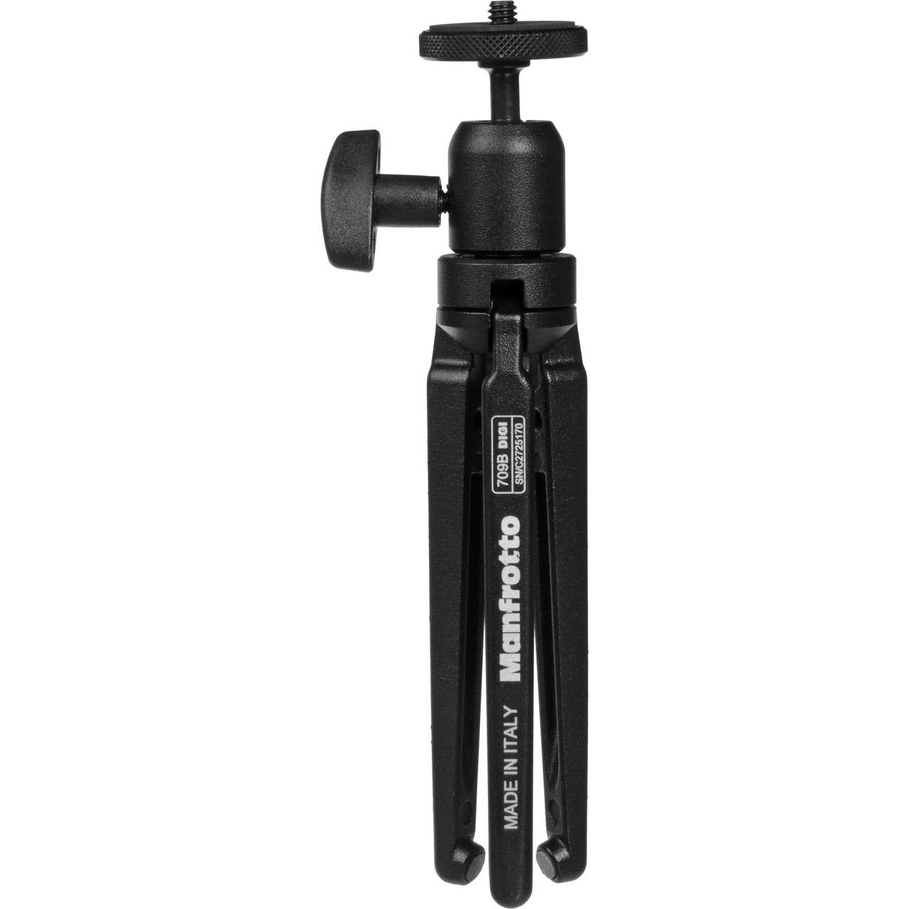 Manfrotto MH490-BH Classic Center Ball Head – Kugelkopf Mit Schnellwechselplatte, Bis 4 Kg Belastung, Inkl. RC2 Platte