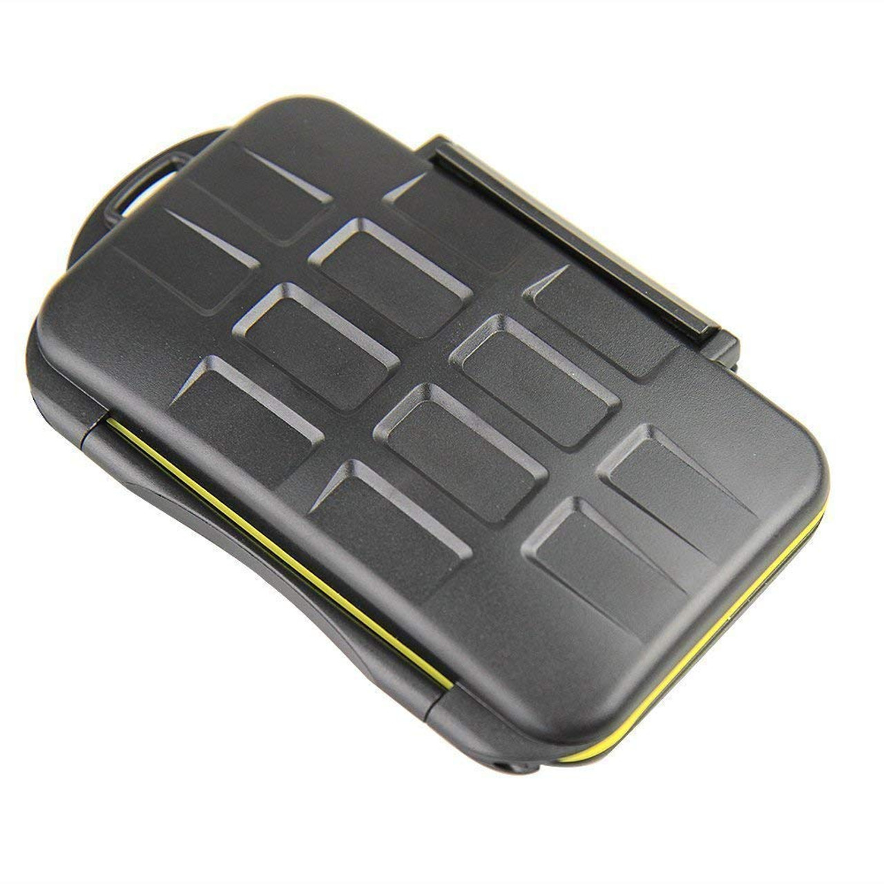 Deyard Waterproof Memory Card Case : 24 Slots for 12 SDHC/SDXC Cards and 12  Micro SD Cards