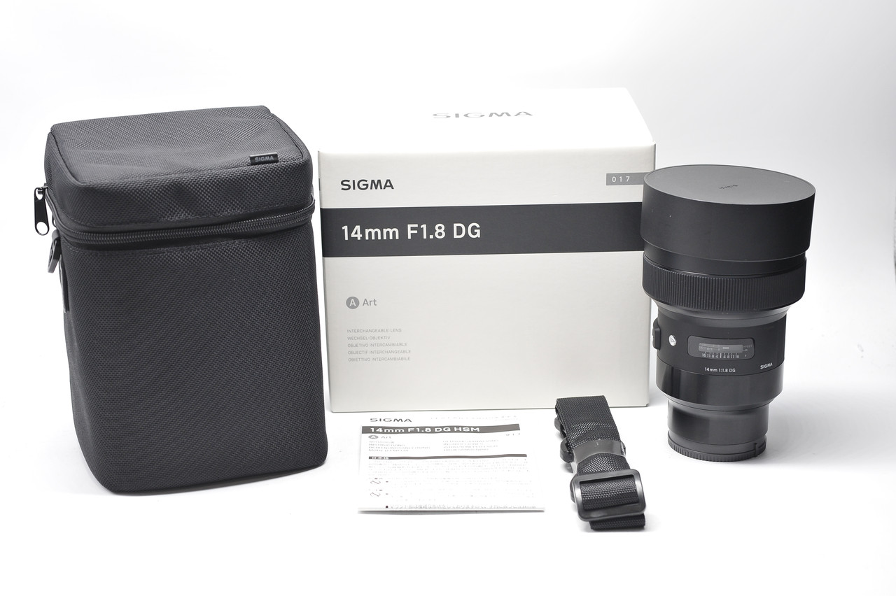 Pre-Owned Sigma 14mm f/1.8 DG HSM Art Lens for Sony E at Acephoto.net
