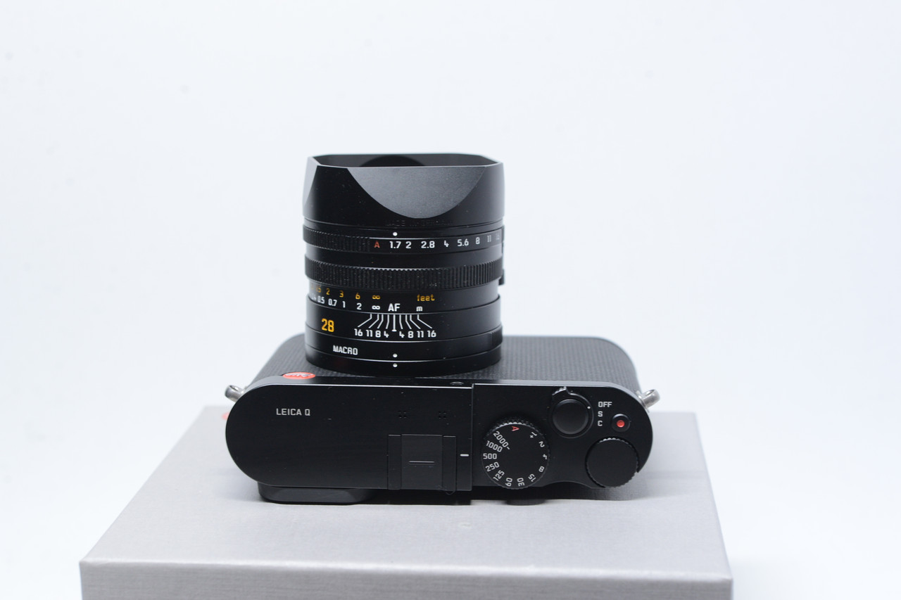 Pre-Owned - Leica - Q (Typ 116) Digital Camera Black #19000