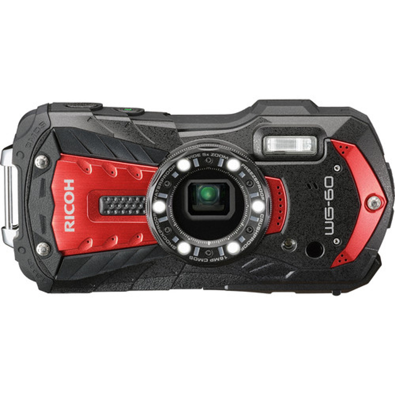 Ricoh WG-60 Digital Camera (Red)