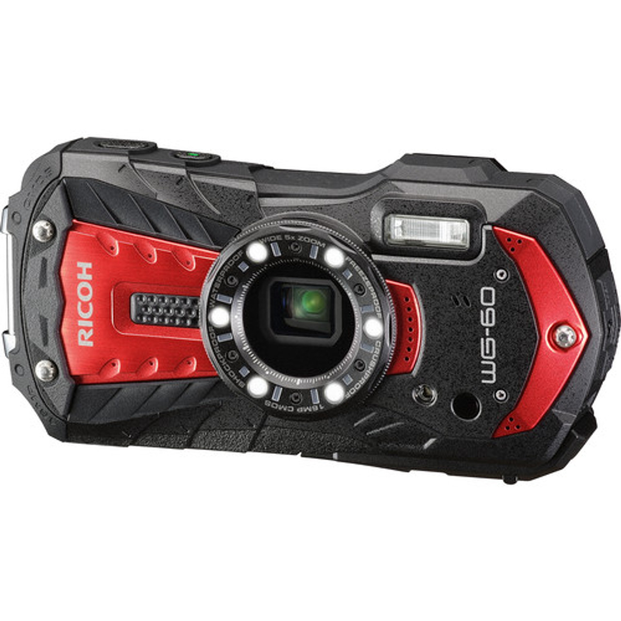 Ricoh WG-60 Digital Camera (Red)