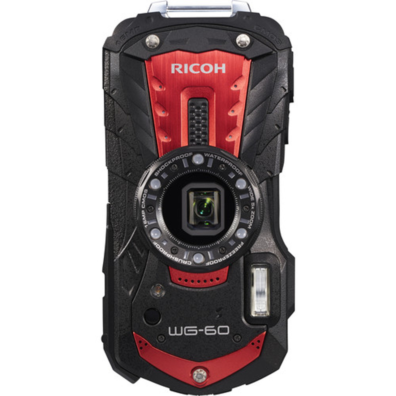 Ricoh WG-60 Digital Camera (Red) at Acephoto.net