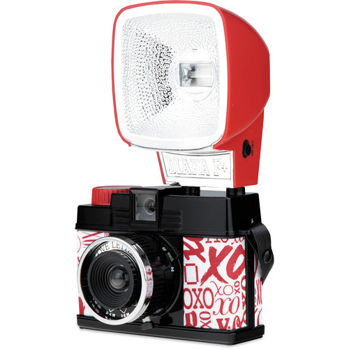 Lomography Diana Mini 35mm Camera with Flash (Love Letters)