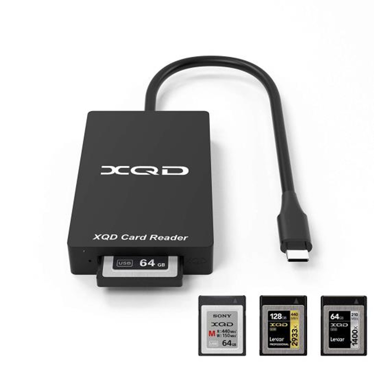Upgraded Version - Type C XQD Memory Card Reader,USB C XQD Card