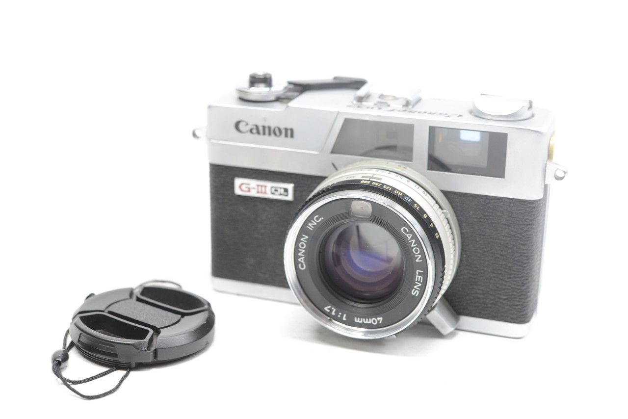 Pre-Owned Canonet QL17 G-III w/40mm f1.7 Film Camera at Acephoto.net