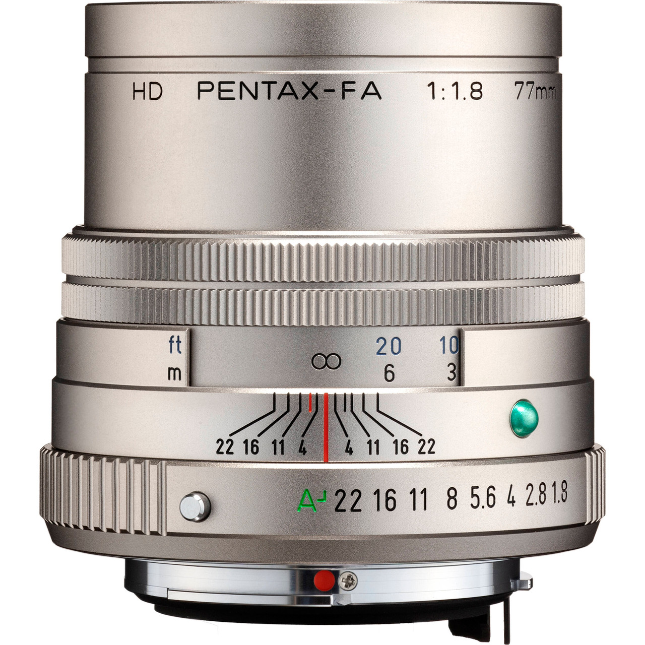 PENTAX - ＰＥＮＴＡＸ　ＨＤ　ＦＡ７７ｍｍ　Ｆ１．８ＬＩＭＩＴＥＤ　ＳＩＬＶＥＲ Pentax HD Pentax-FA 77mm f/1.8 Limited (Silver) at Ace Photo