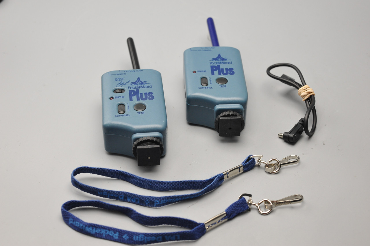Pre-Owned - Pocket Wizard Plus Transmitter/ Receiver set, GR