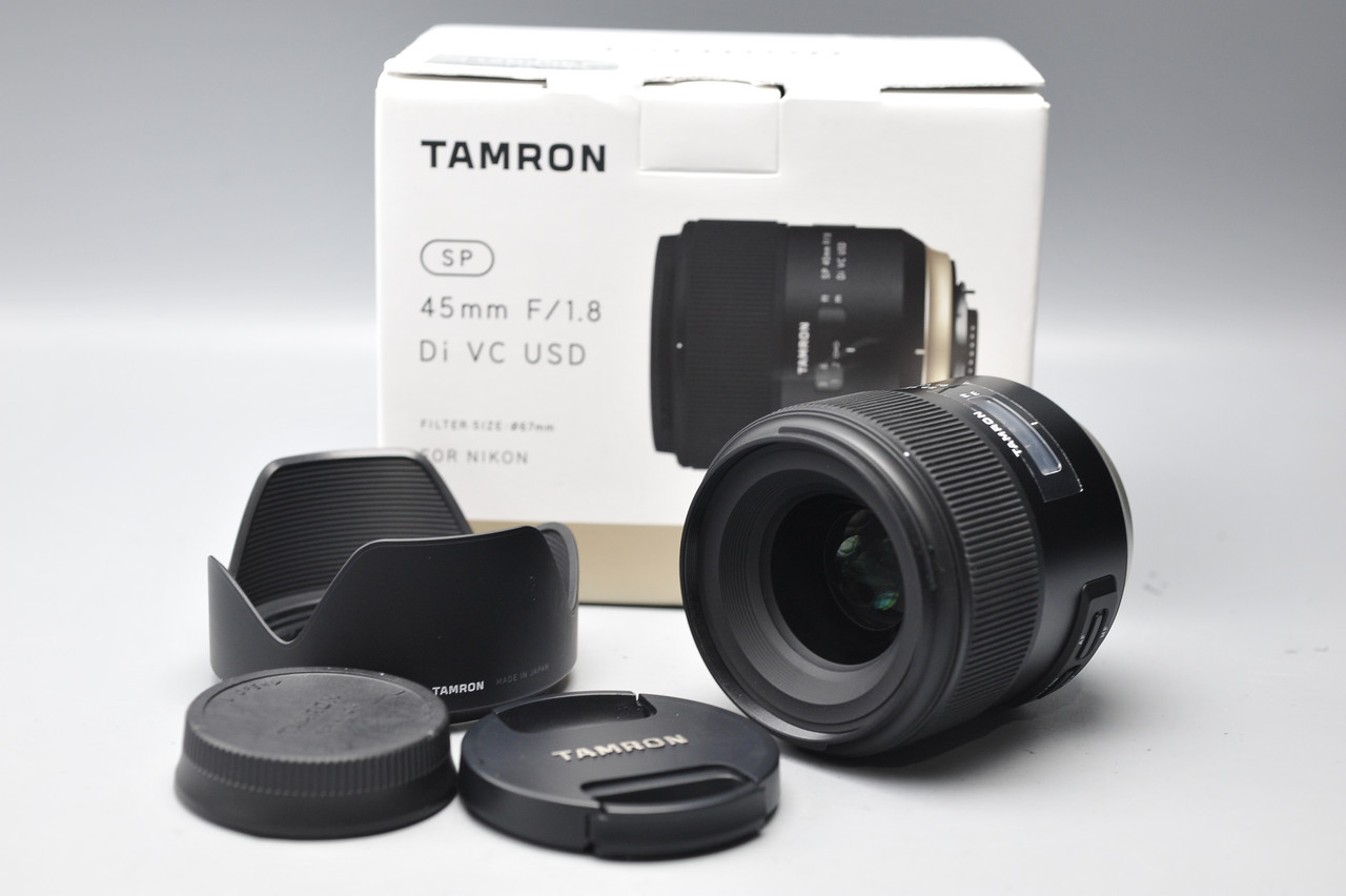Pre-Owned - Tamron SP 45mm f/1.8 Di VC USD Lens for Nikon F
