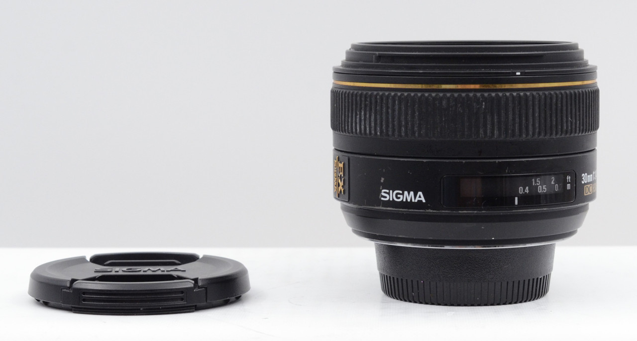Pre-Owned - Sigma 30mm F1.4 DC HSM For Nikon - at Ace Photo