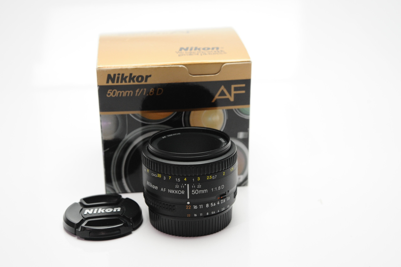 Pre Owned Nikon 50mm F 1 8 D Af Ace Photo