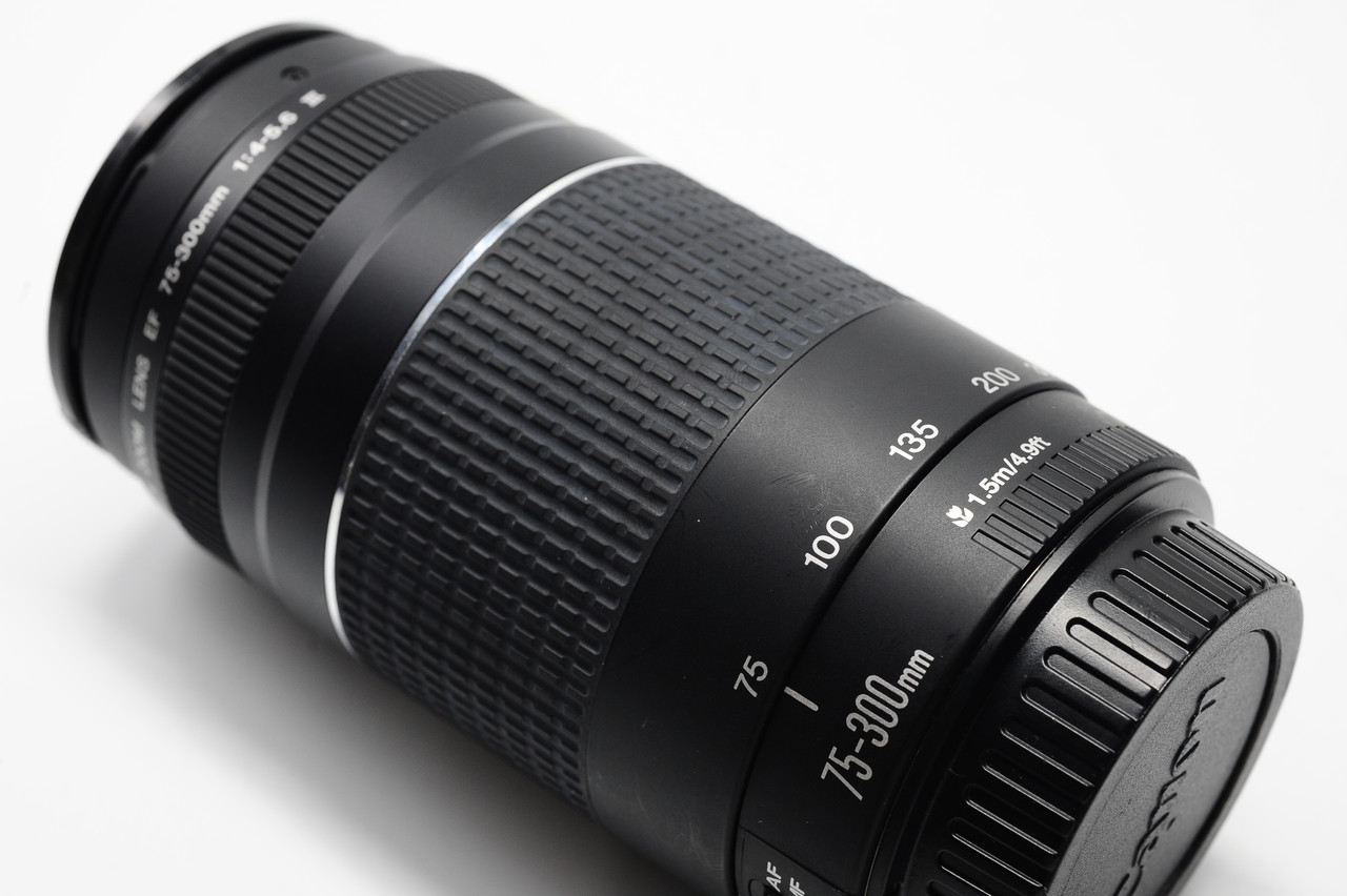 Pre-Owned - Canon EF 75-300mm F/4-5.6 III at Acephoto.net