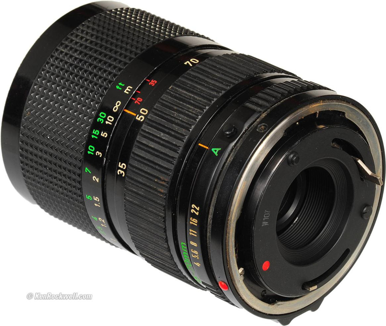 レビュー高評価のおせち贈り物 キャノンズームレンズFD FD FD35-70mm 