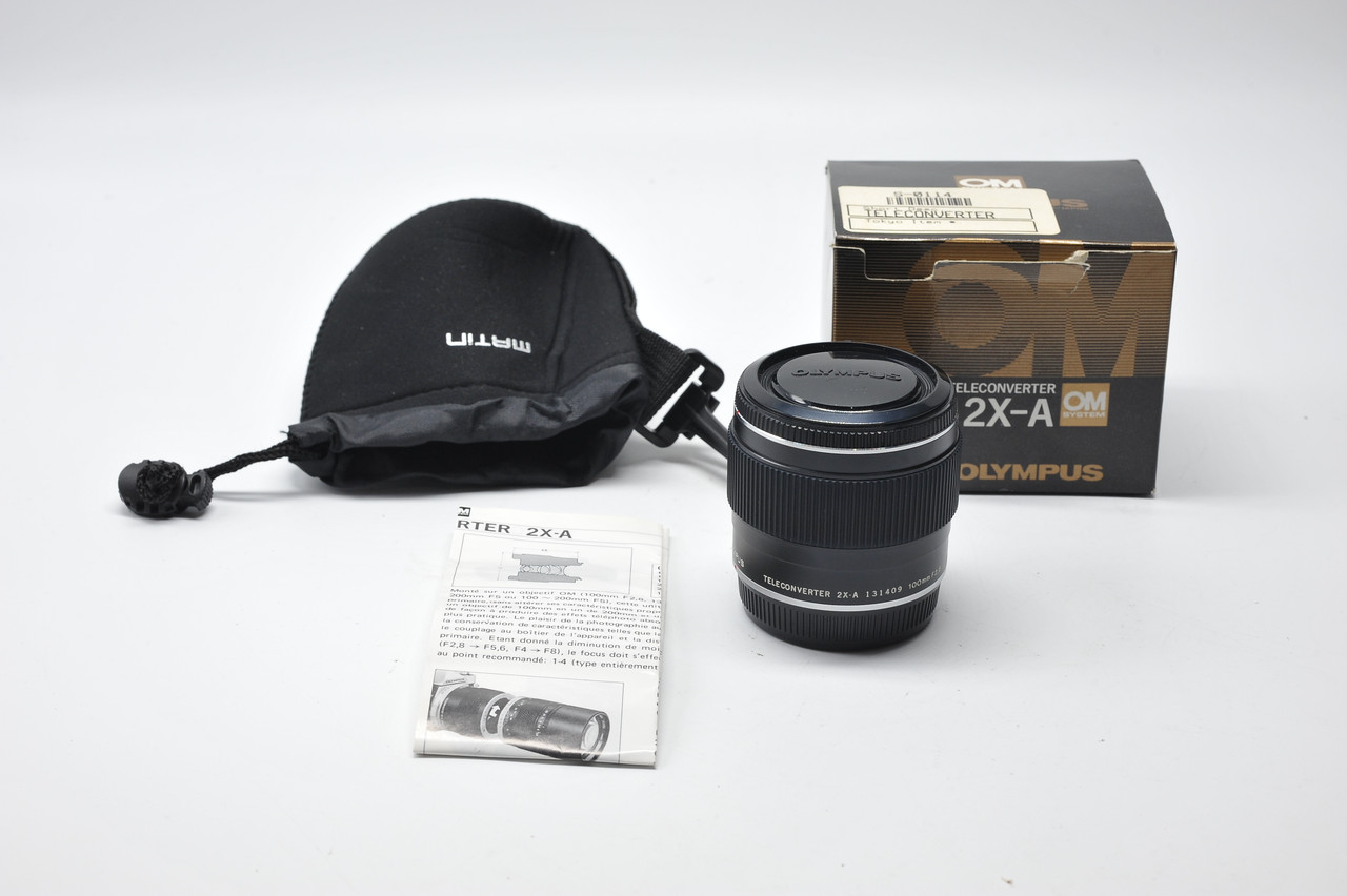 Pre-Owned Olympus 2X-A teleconverter, For Zuiko 100mm, 135mm