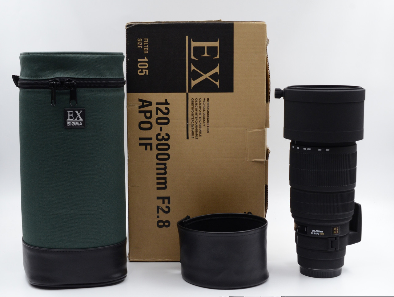 Sigma - 120-300Mm F/2.8 EX DG OS APO HSM AF Lens F/Canon