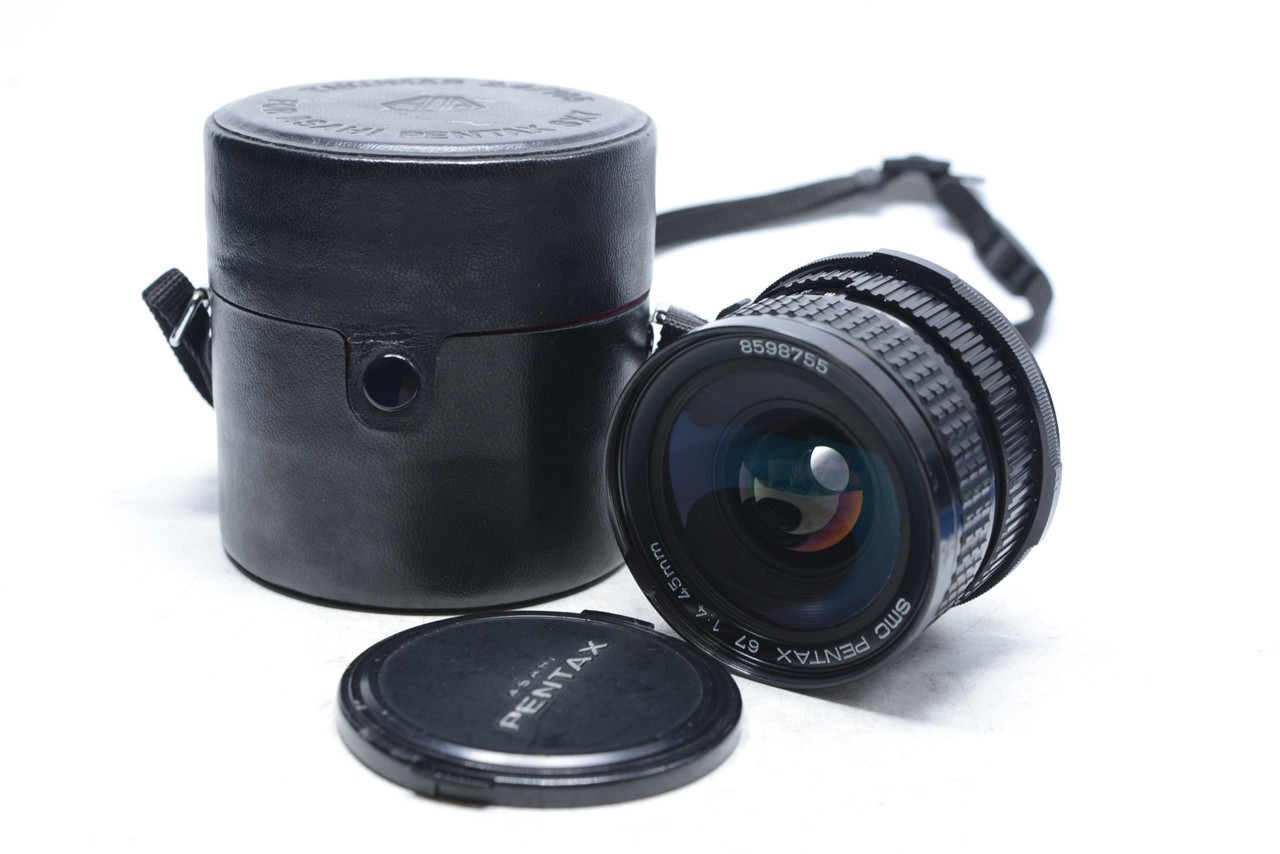 Pre-Owned SMC Pentax 67 45mm F/4 Late Model MF Lens For 6x7 67 II
