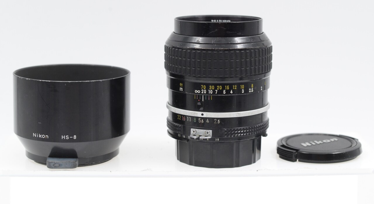 Nikon Nikkor 105Mm F2.5 AiS Manual focus at Acephoto.net