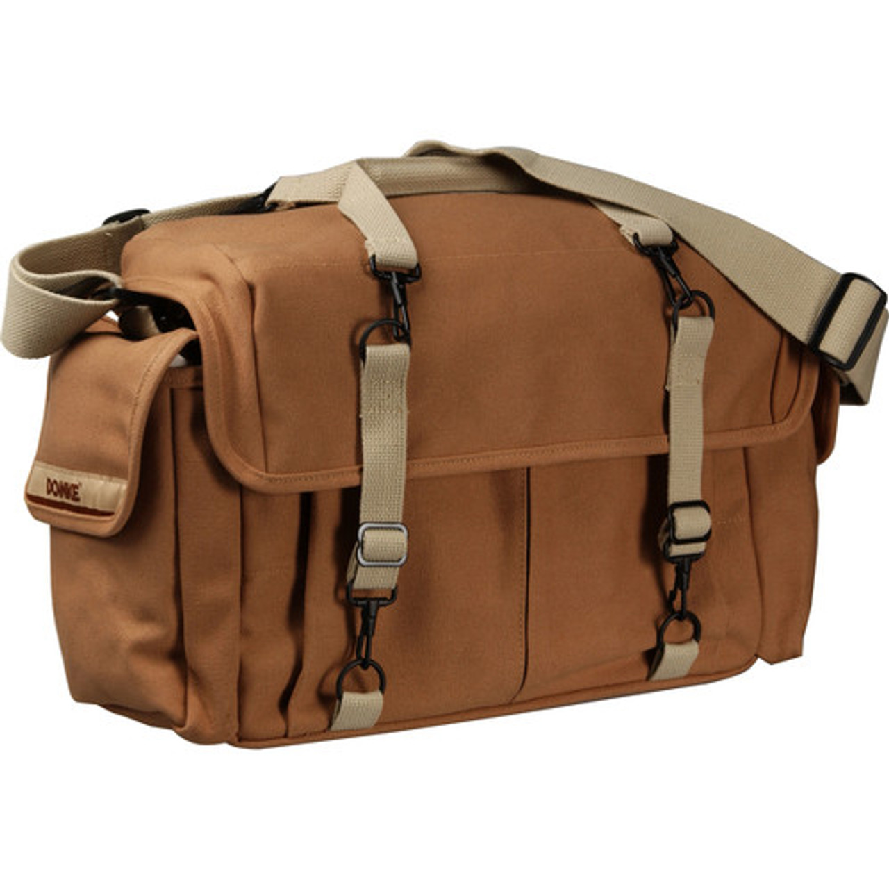 Domke F-7 Double AF Canvas Shoulder Bag - Sand at Acephoto.net