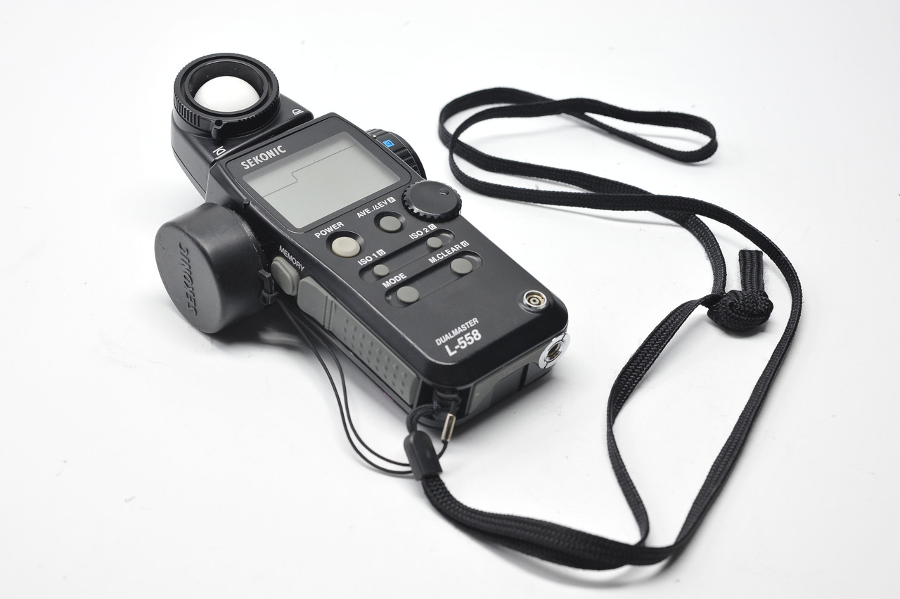 Pre-Owned Sekonic L-558 Dualmaster flash meter at Acephoto.net