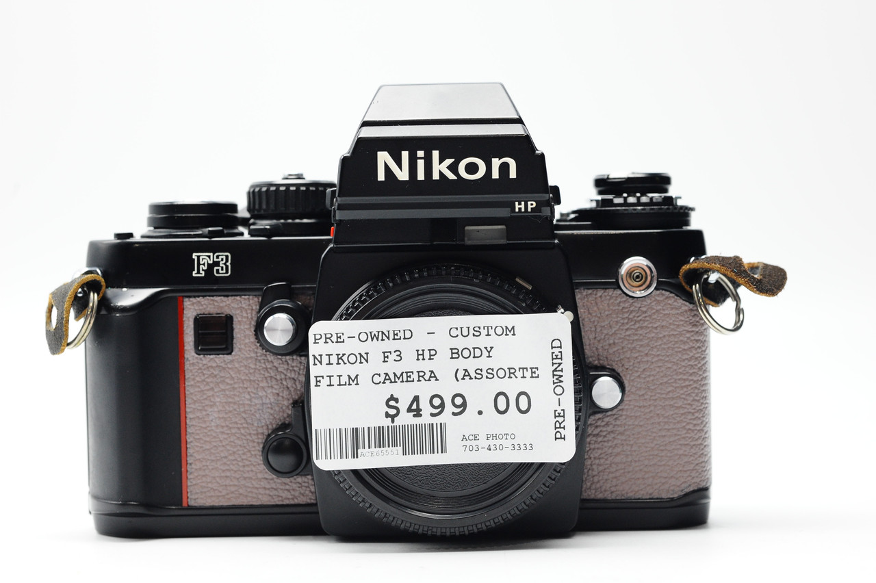Pre-Owned - Custom Nikon F3 HP Body Film Camera (Assorted Colors