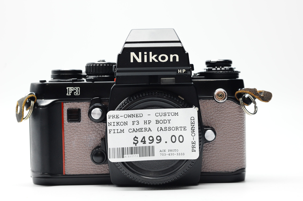 Pre-Owned - Custom Nikon F3 HP Body Film Camera (Assorted Co