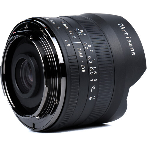7artisans Photoelectric 7.5mm f/2.8 Fisheye Lens for Canon E 7artisans Photoelectric 7.5mm f/2.8 Fisheye Lens for Canon E