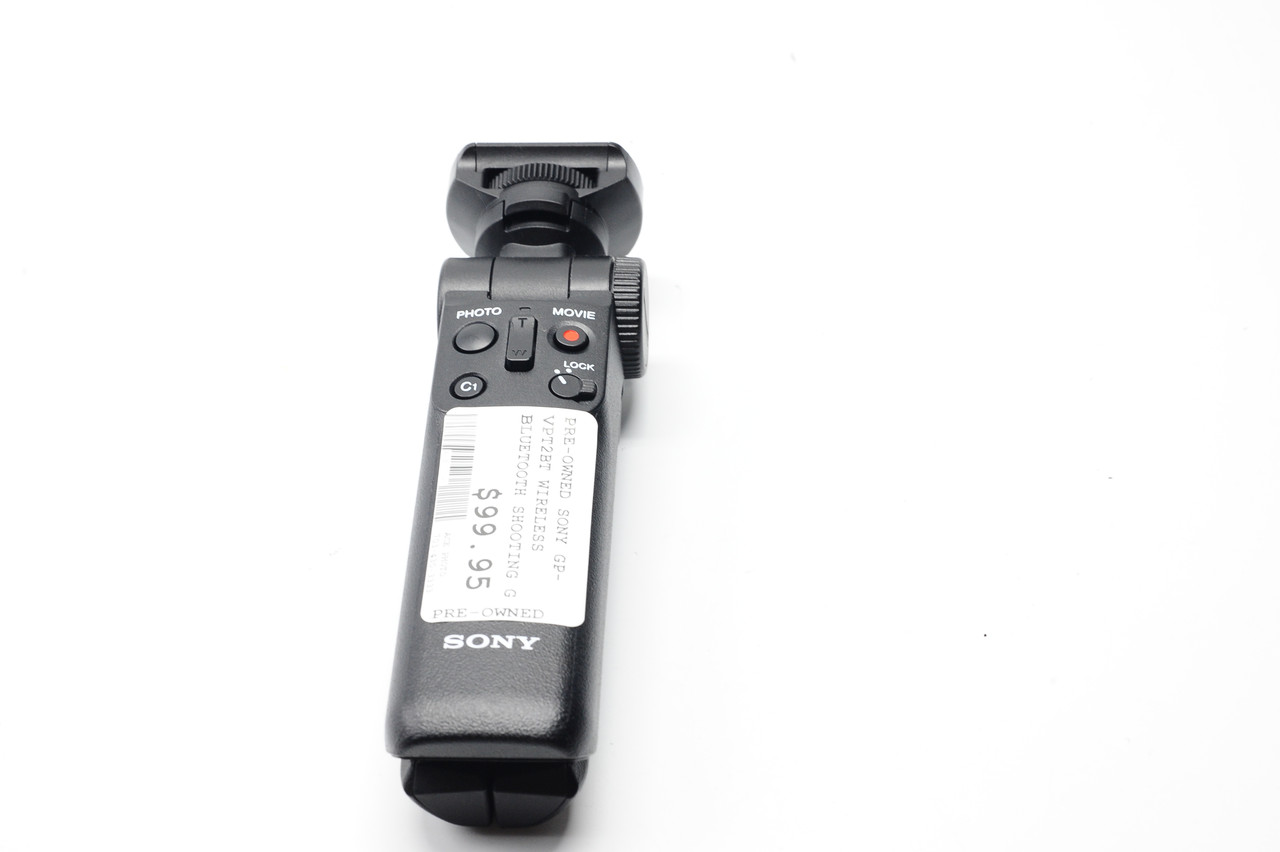 Sony GP-VPT2BT Wireless Bluetooth Shooting Grip and Tripod, Black GP-VPT2BT