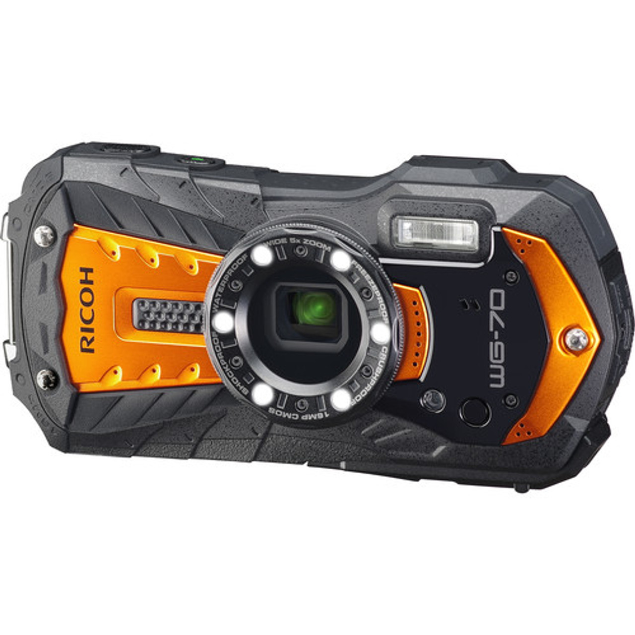 通販激安】 RICOH WG-5 GPS ORANGE デジタルカメラ asakusa.sub.jp