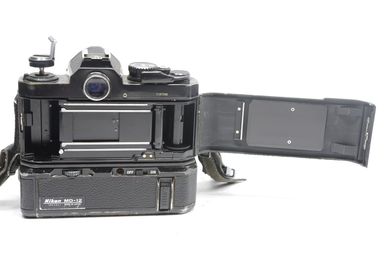 Pre-Owned - Nikon FM2 BLACK W/50Mm F1.8 AIS & Nikon MD-12 Motor