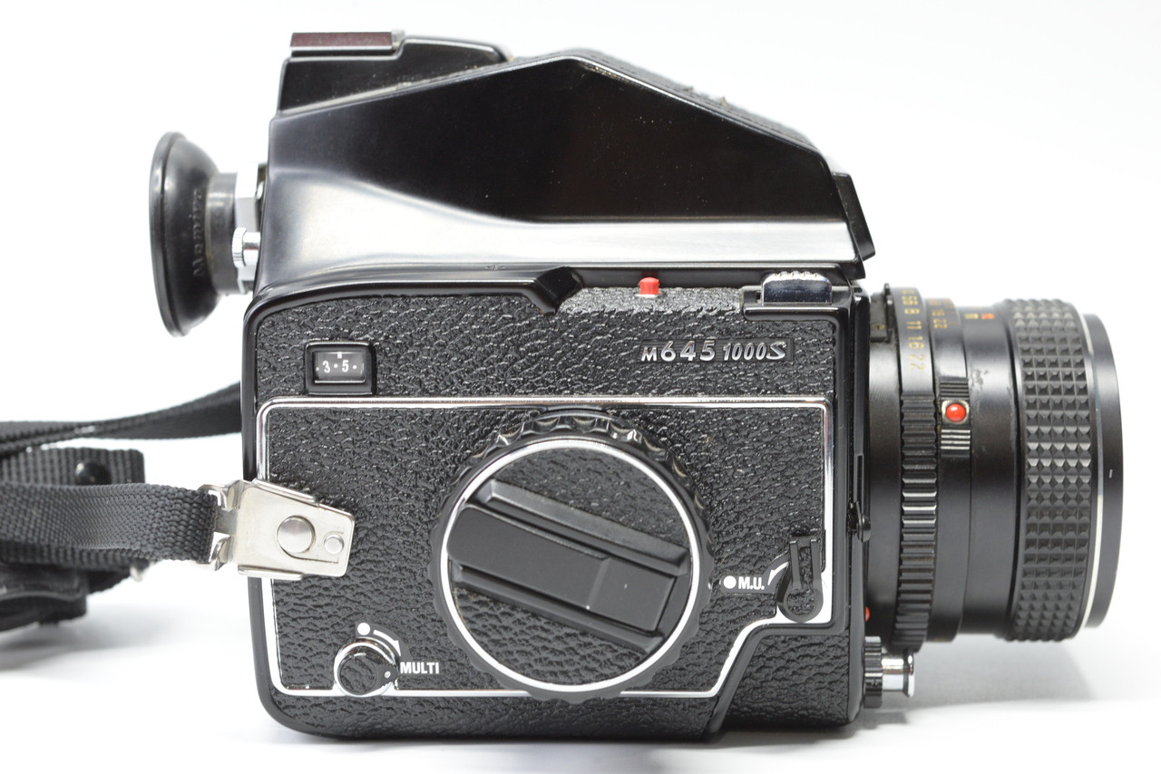フィルムカメラ Mamiya M645 1000s 2.8 70mm Pre-Owned - Mamiya M645 1000s w/Mamiya-Sekor C 80mm F/2.8
