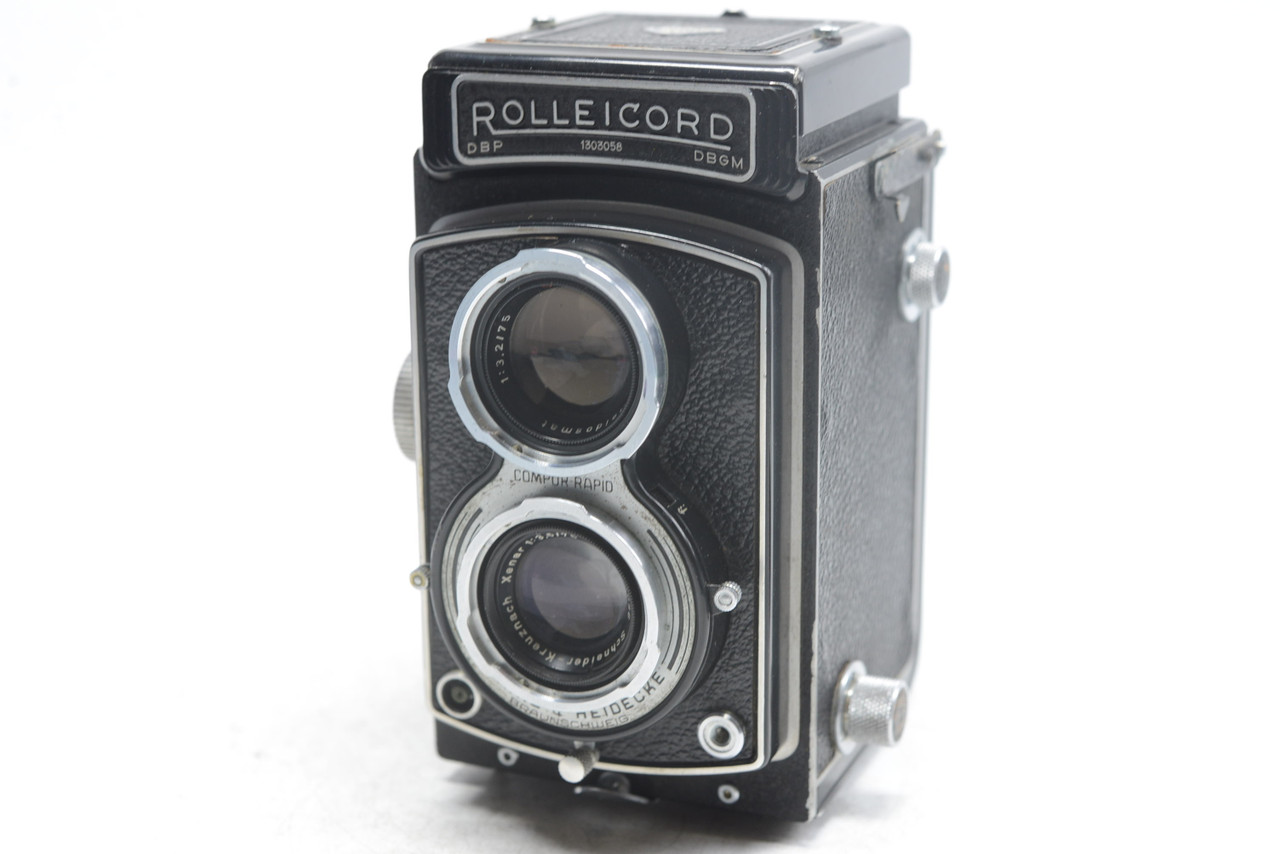 Pre-Owned - Rollei/Rolleicord III Type 2 DBGM TLR W/75mm Xenar F/3.5 at  Acephoto.net