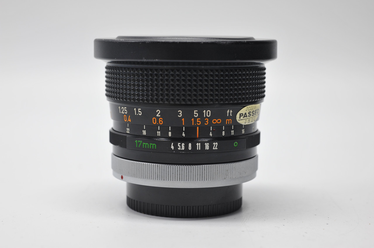 Pre-Owned - Canon FD 17mm f/4 S.S.C. Manual Focus