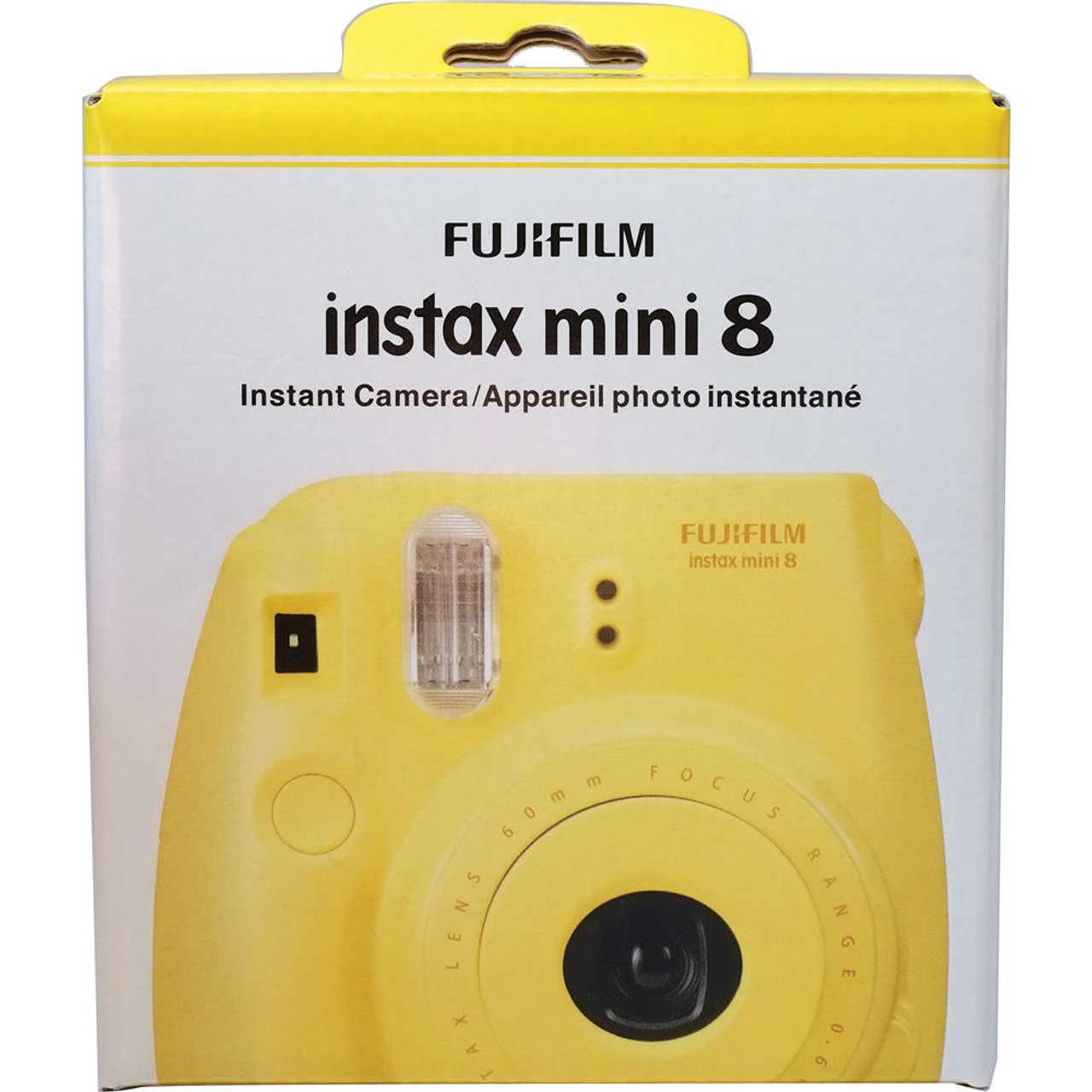 Fujifilm Instax Mini 8 Instant Film Camera (Yellow) at Acephoto.net